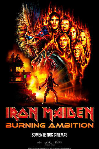 Poster de Iron Maiden: Burning Ambition