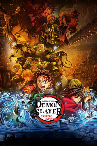 Poster de Demon Slayer: Kimetsu no Yaiba Castelo Infinito