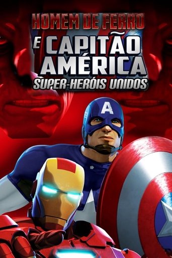 Poster de Homem de Ferro e Capitão América: Super-Heróis Unidos