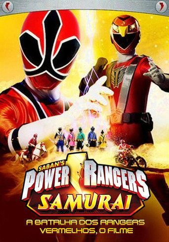 Poster de Power Rangers Samurai: A Batalha dos Rangers Vermelhos, O Filme