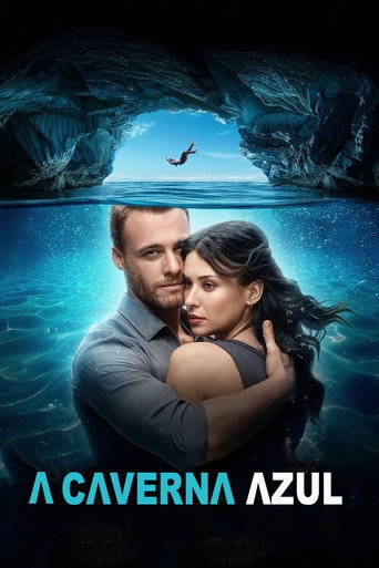 Poster de A Caverna Azul