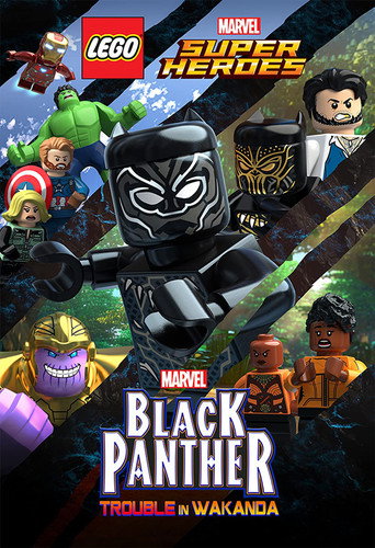 Poster de LEGO Super-Heróis da Marvel: Pantera Negra - Problemas em Wakanda