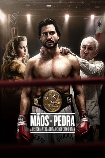 Poster de Mãos de Pedra: A História Verdadeira de Roberto Durán
