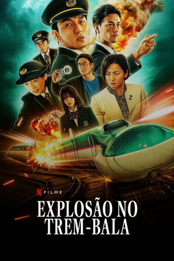 Poster de Explosão no Trem-Bala