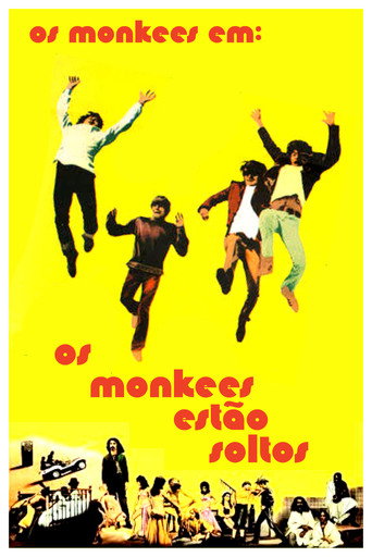 Poster de Os Monkees Estão Soltos