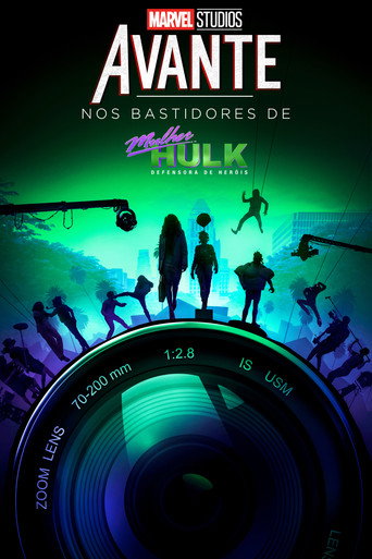 Poster de Nos Bastidores de Mulher-Hulk: Defensora de Heróis