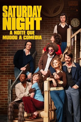 Poster de Saturday Night: A Noite que Mudou a Comédia