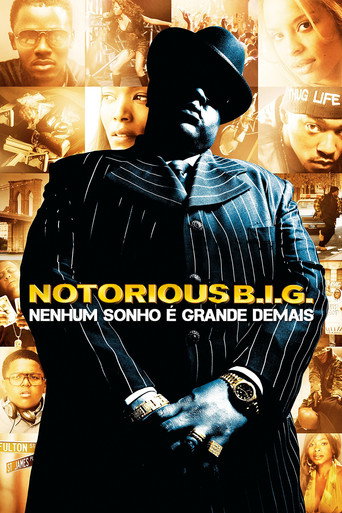 Poster de Notorious B.I.G. - Nenhum Sonho é Grande Demais