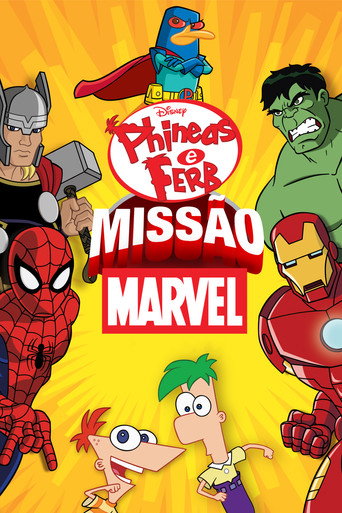 Poster de Phineas e Ferb: Missão Marvel