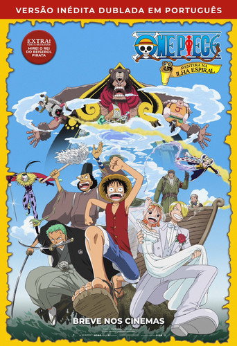 Poster de One Piece: Aventura na Ilha Espiral