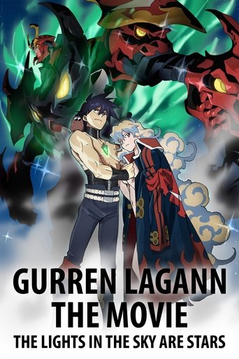 Poster de Gurren Lagann The Movie: The Lights in the Sky are Stars