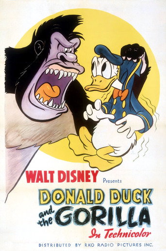 Poster de Donald e o Gorila