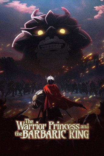 Poster de The Warrior Princess and the Barbaric King