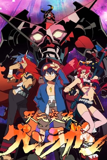Assistir Gurren Lagann online dublado e legendado