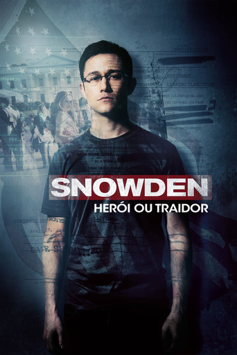 Poster de Snowden: Herói ou Traidor