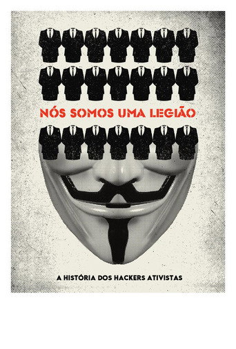 Poster de Nós Somos Uma Legião: A História dos Hackers Ativistas