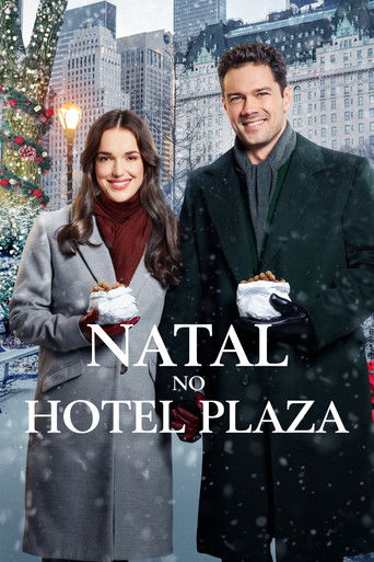 Poster de Natal no Hotel Plaza