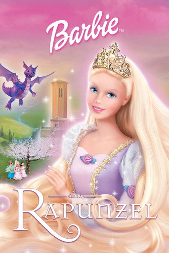 Poster de Barbie como Rapunzel