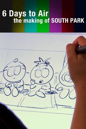 Poster de 6 Dias para Ir ao Ar: A Criação de South Park