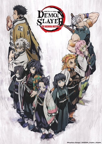 Poster de Demon Slayer: Kimetsu no Yaiba - Arco de encontro de Hashira