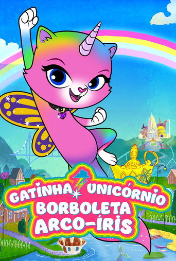 Assistir Gatinha Unicórnio Borboleta Arco-Íris online dublado e legendado