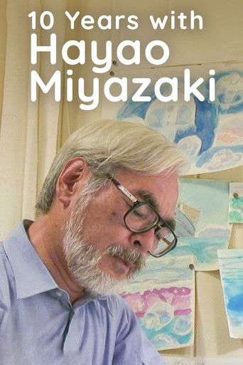 Poster de 10 anos com Hayao Miyazaki