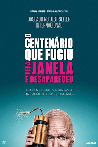 Poster de O Centenário Que Saiu Sem Pagar a Conta e Sumiu