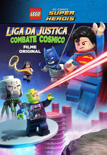 Poster de Lego Liga da Justiça: Combate Cósmico