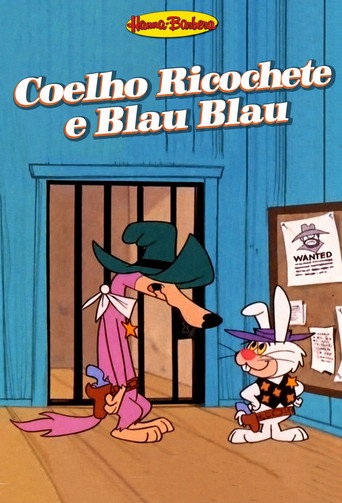 Poster de Coelho Ricochete e Blau Blau