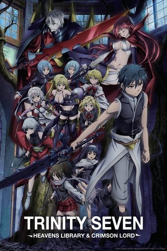Poster de Trinity Seven: Biblioteca do Céu & Lorde Carmesim