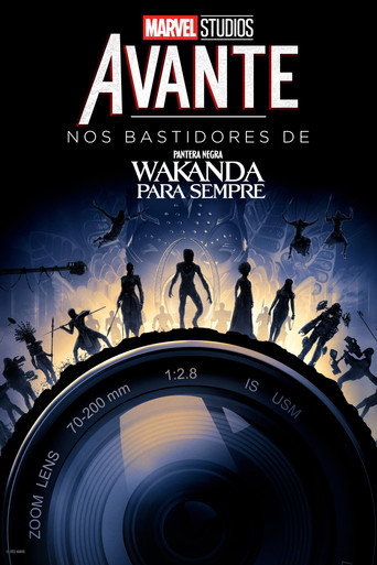 Poster de Nos Bastidores de Pantera Negra: Wakanda para Sempre