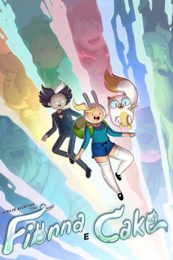 Poster de Hora de Aventura com Fionna e Cake