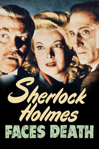 Poster de Sherlock Holmes Enfrenta a Morte