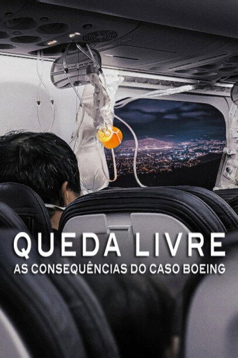 Poster de Queda Livre: A Tragédia do Caso Boeing