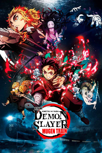 Poster de Demon Slayer: Mugen Train - O Filme