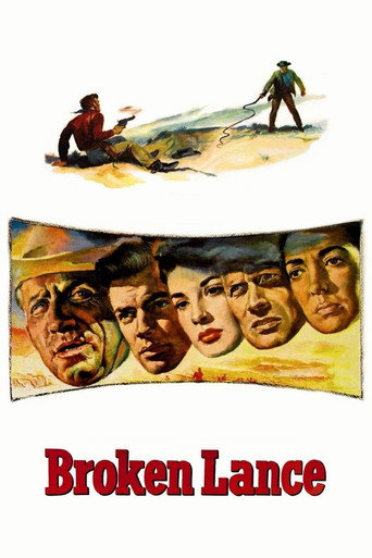 Poster de A Lança Partida