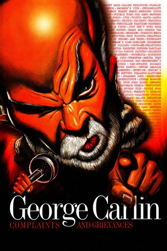 Poster de George Carlin: Complaints & Grievances