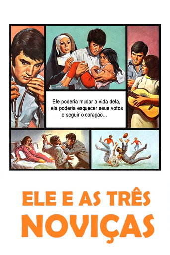 Assistir Ele e as Três Noviças online dublado e legendado