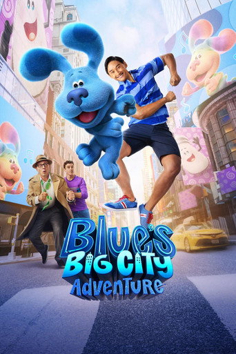 Poster de A Grande Aventura de Blue na Cidade