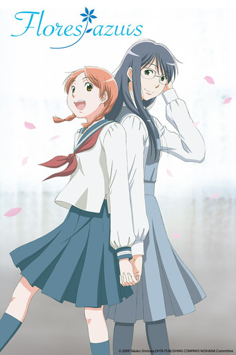 Poster de Flores Azuis