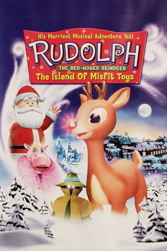 Poster de Rudolph, A Rena do Nariz Vermelho - Na Ilha dos Brinquedos Roubados