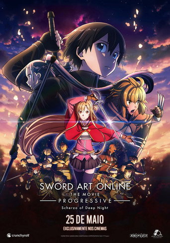 Poster de Sword Art Online Progressive: Scherzo do Crepúsculo Sombrio