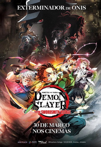 Poster de Demon Slayer: Kimetsu no Yaiba -To the Swordsmith Village-
