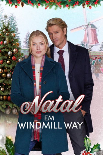 Poster de Natal em Windmill Way