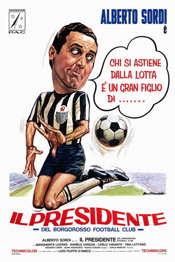 Poster de Il presidente del Borgorosso Football Club