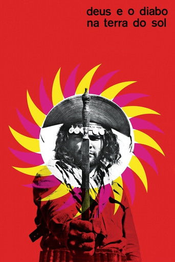 Poster de Deus e o Diabo na Terra do Sol