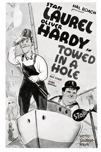 Poster de Towed in a Hole