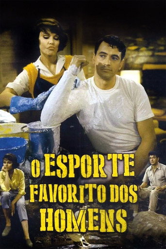 Poster de O Esporte Favorito dos Homens