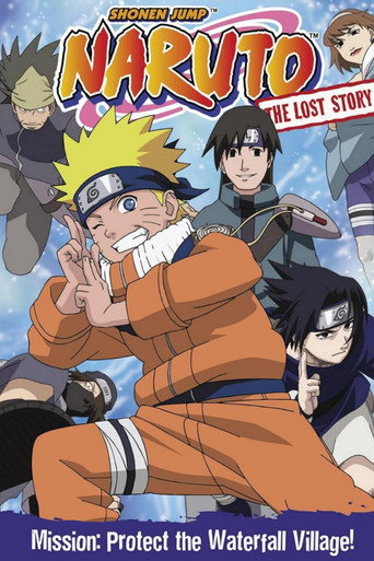 Poster de Naruto: OVA 2 - Batalha na Cachoeira Escondida. Eu sou o Herói!