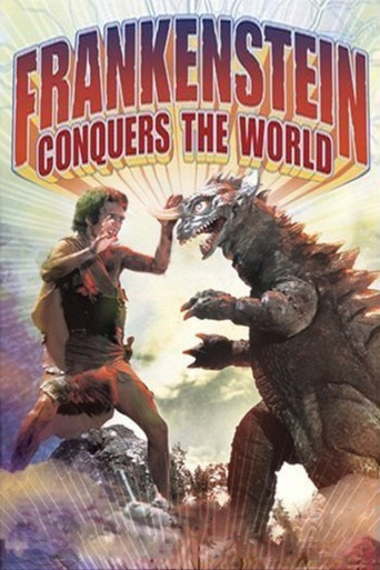 Poster de Frankenstein Contra o Mundo